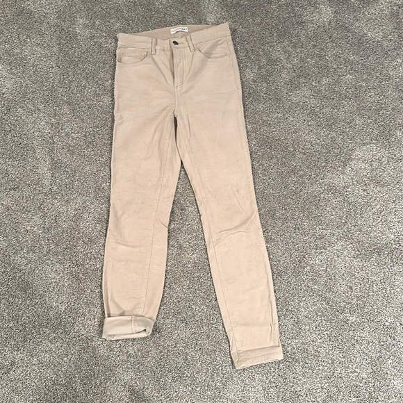 Like new!! Cream corduroy pant - Picture 1 of 2